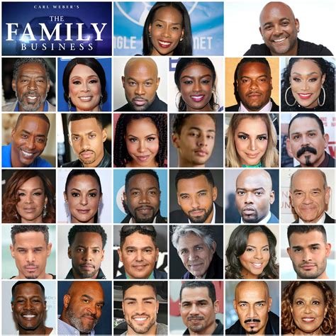 cast of carl weber's the family business